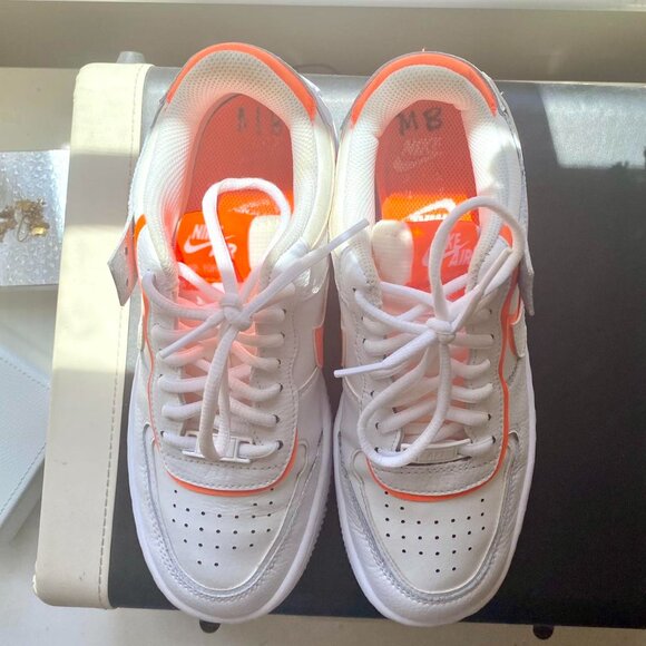 Nike Air Force 1 Shadow ‘White Total Orange’ - Picture 4 of 4
